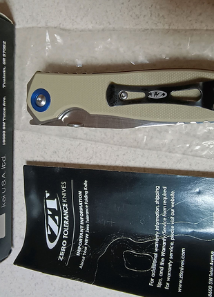 Складной нож ZT 0640 (Emerson USA)