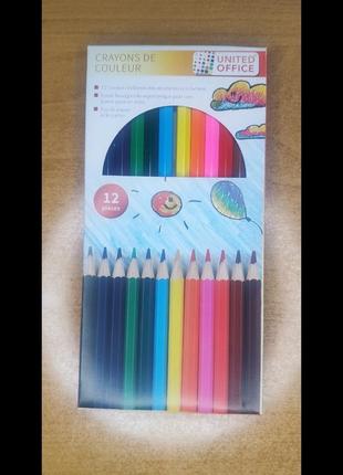 Набор цветных карандашей united office