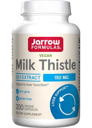 Натуральная добавка Jarrow Formulas Milk Thistle 150 mg, 200 к...