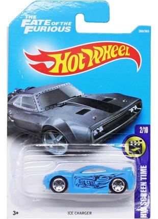 Машинка металлическая "hot wheels: ice charger"