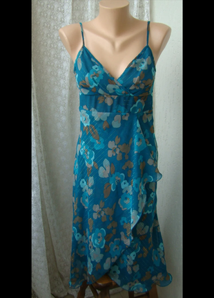 Платье сарафан женский нарядный лето миди бренд h&m р.42 2566