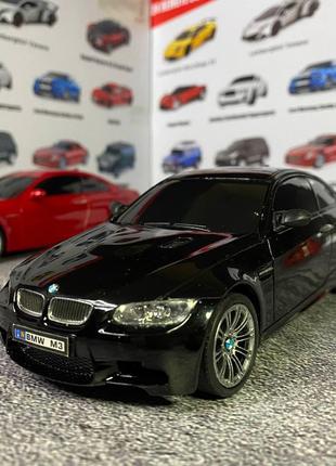 Машинка BMW M3 на радиоуправлении черная. Машинка на пульте ра...