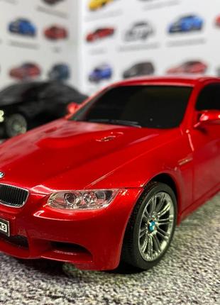 Машинка BMW M3 на радиоуправлении красная. Машинка на пульте р...