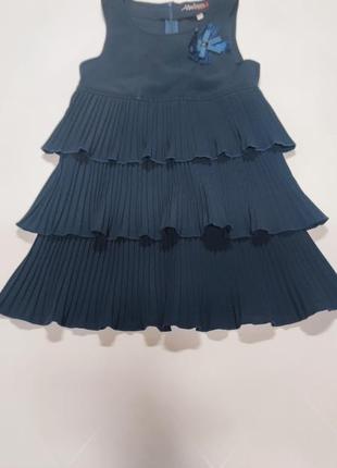 Гарненький сарафан плаття шкільний для дівчинки 6-7 років h&м ...