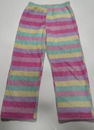 Штани на мікро флісі піжамні для дівчинки 5-6 років h&m zara n...