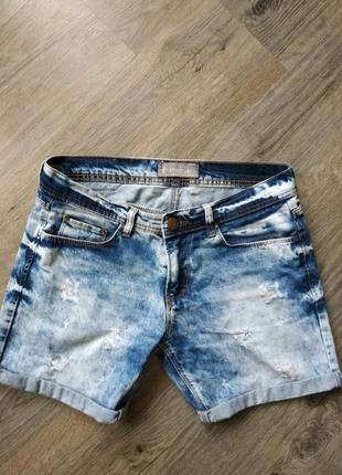 Джинсовые шорты мужские griwin jeans h&amp;m topshop bershka l...