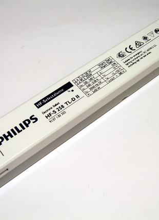 ЭПРА Балласт для дневных ламп 2 на 58 ватт Philips 2х58W, 2х50...