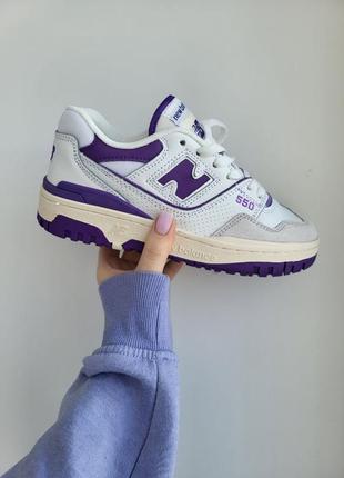 New balance 550 violet