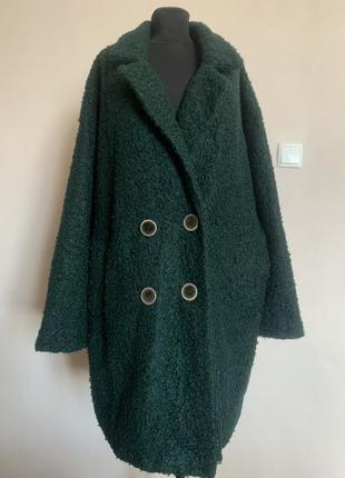 Женское пальто тедди/полупальто/удлиненная куртка/теплый жакет
