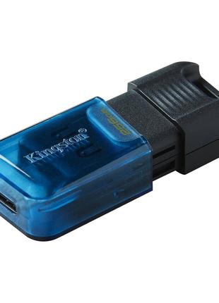 Накопичувач Type-C Flash drive 256GB Kingston DataTraveler 80 ...