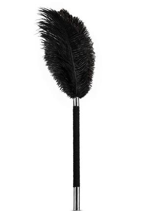 Перо-тиклер Noir Soft Feather Tickler, черного цвета