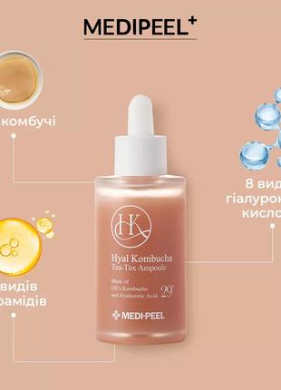 Сыворотка для повышения эластичности кожи Medi-Peel HyalKombuc...