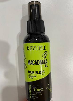 Revuele эликсир для волос с маслом макадамии, 120 мл