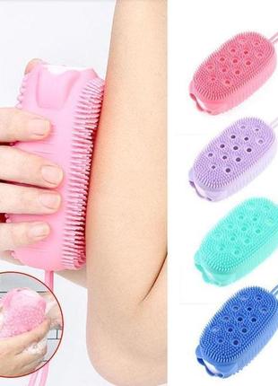 Силиконовый чехол на мыло bubbles bath brush