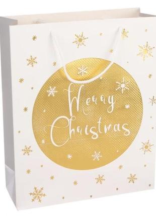 Подарункові пакети новорічні картонні 18*24*8.5 см (упаковка 1...
