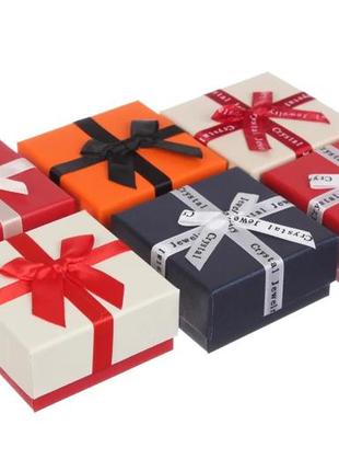 Подарочные коробочки для бижутерии 5*5см (упаковка 12шт)