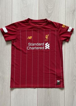 Детская футболка new balance, liverpool fc, 116 cm. (6/7y.)