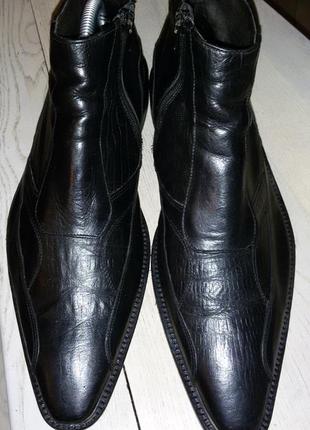 Vero cuoio -итальянские кожаные ботинки размер 42 (28 см)
