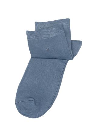 Синие носки с содержанием шелка, размер 41-47