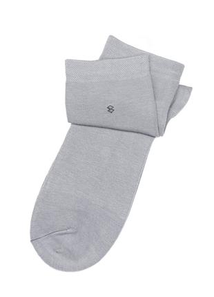 Серые носки с содержанием шелка, размер 41-47
