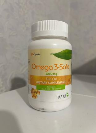 Omega 3 Safe 1250 мг Омега 3 Египет