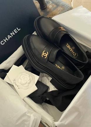 Лоферы chanel