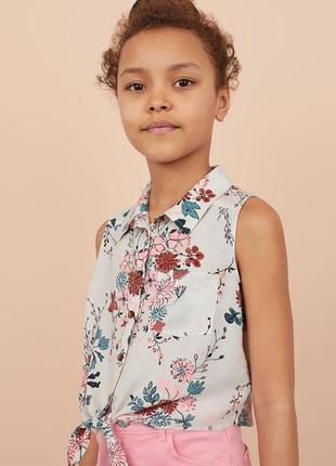 Топ блузка блузка h&m 10-11 лет, 146 см