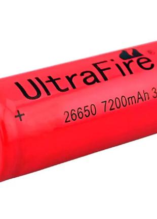 2 Штуки Аккумулятор ULTRAFIRE 26650 7200 mAh Li-ion 3.7V с защ...