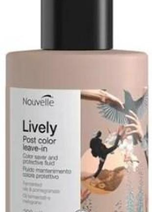 Флюид для сохранения цвета и защиты волос Nouvelle Lively Post...