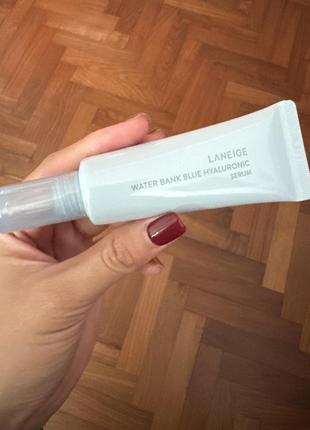 Laneige water bank blue hyaluronic serum 25ml увлажняющая сыво...