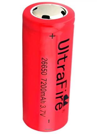 2X Аккумулятор ULTRAFIRE 26650 7200 mAh Li-ion с защитой батар...
