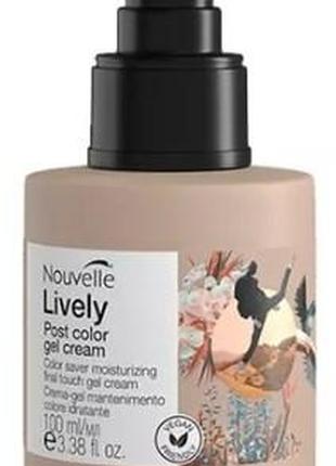 Увлажняющий гель-крем для окрашенных волос Nouvelle Lively Pos...