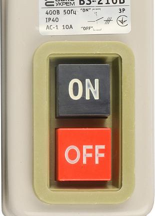 Кнопочный выключатель-разъединитель BS-216B АСКО