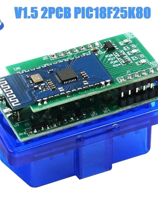 ELM327 adapter (адаптер) сканер obd2 v1.5 двух платный,самовывоз