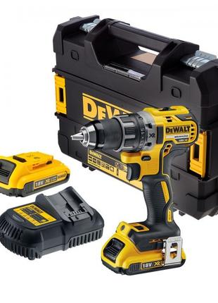 Дрель-шуруповерт аккумуляторная бесщеточная DeWALT DCD791D2