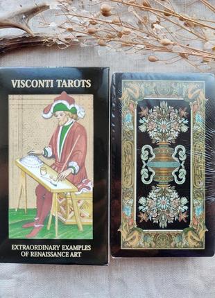 Гадальные карты таро висконти visconti tarot средневековое тар...
