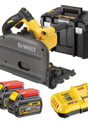 Пила дисковая погружная аккумуляторная DeWALT DCS520T2