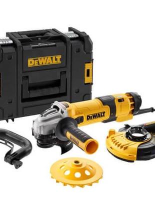 Шлифмашина угловая - болгарка сетевая DeWALT DWE4257KT