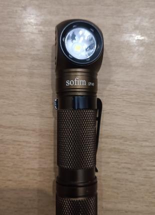 Ліхтар налобний Sofirn SP40 1200lm.