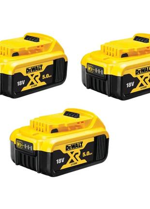 Набор аккумуляторных батарей DeWALT DCB184P3