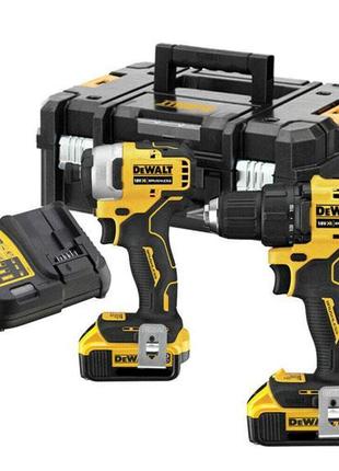 Набор из двух инструментов аккумуляторных бесщеточных DeWALT D...