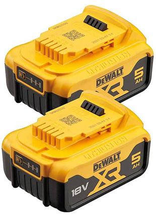 Набор аккумуляторных батарей DeWALT DCB184P2