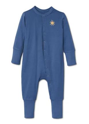 Пижама - человечек для малышей из оrнаничного хлопка tchibo (н...