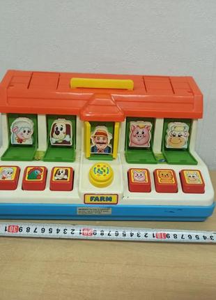 Развивающая игрушка ферма chicco vintage