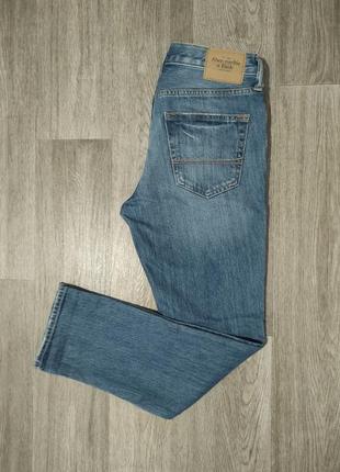 Мужские джинсы / abercrombie & fitch / синие джинсы / штаны / ...