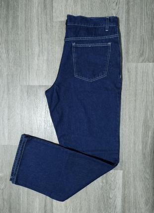 Чоловічі сині однотонні джинси/george/штани/штани/ чоловічий одяг