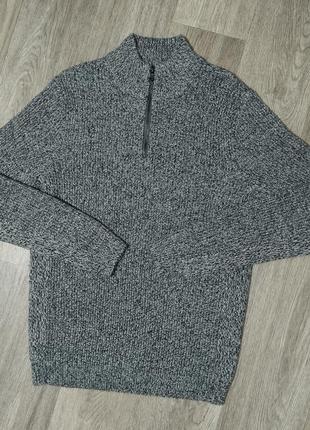 Мужской серый свитер / next / кофта / джемпер / мужская одежда /