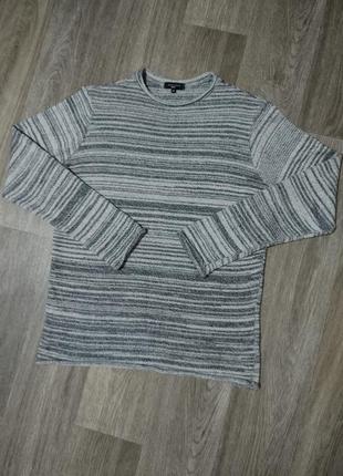 Мужской серый свитер / new look / кофта / свитшот / мужская од...