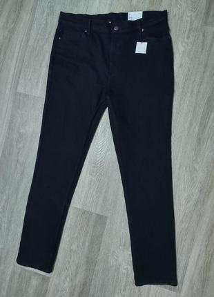 Мужские чёрные джинсы skinny / штаны / брюки / мужская одежда /