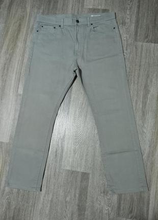 Мужские серые джинсы / m&s / regular / штаны / мужская одежда ...